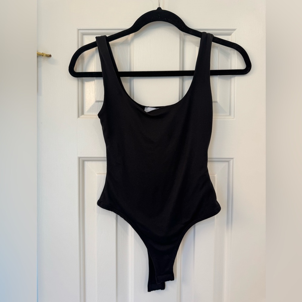 Elegant Black Women's Bodysuit